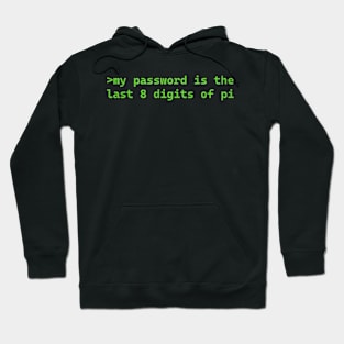 Password of Pi Hoodie